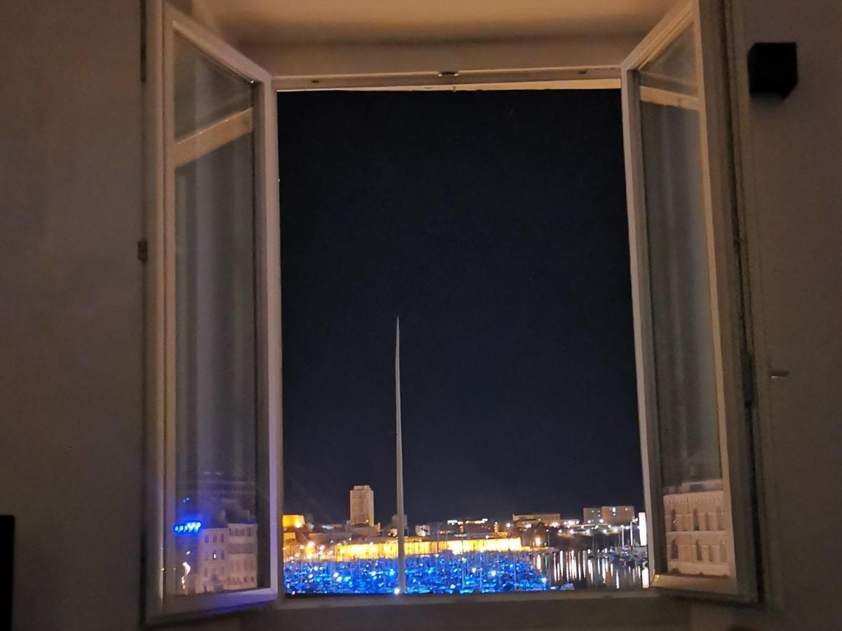 Face Au Vieux Port Vue 180 De Notre Dame Au Panier Lägenhet Marseille Exteriör bild